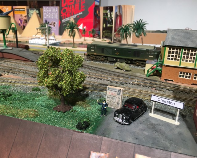 “All Aboard” the Agatha Christie Model Railway